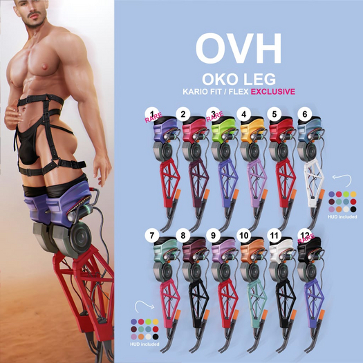 12. Oko Leg Onyx RARE