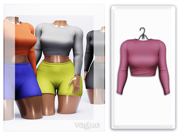 Vague. Carly Top - Gum -