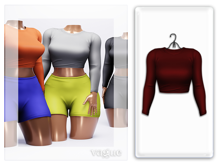Vague. Carly Top - Red -