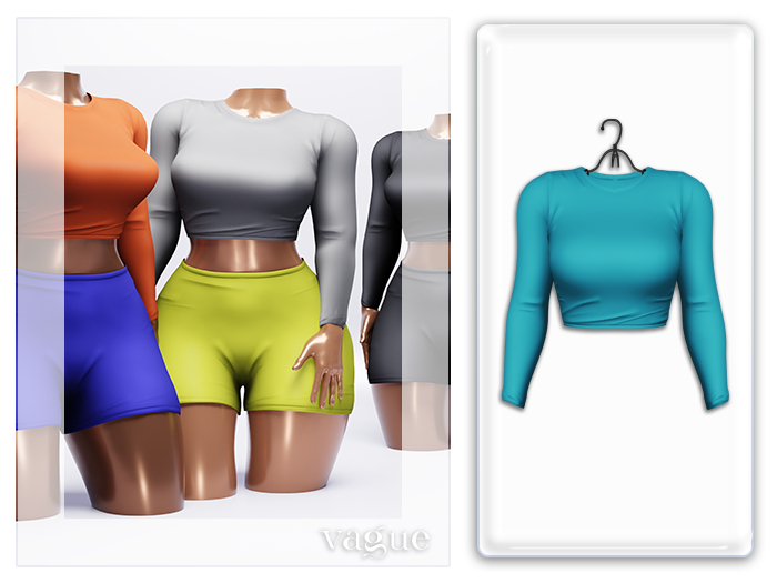 Vague. Carly Top - Teal -