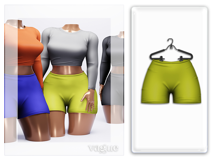 Vague. Carly Shorts - Neon -