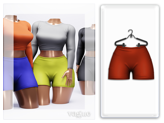 Vague. Carly Shorts - Orange -