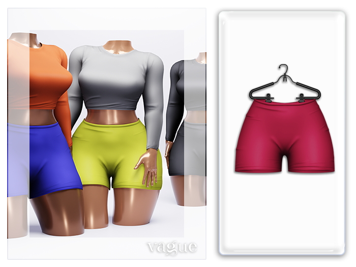 Vague. Carly Shorts - Pink -