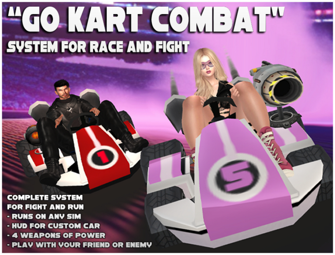 Infinity Racing Go Kart Second Life Marketplace - -Infinity- Go Kart Combat ( race game sport ...