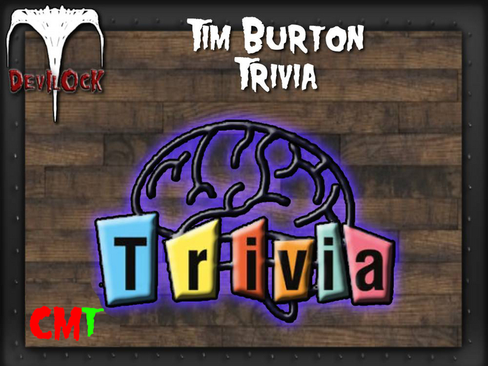 DEVILOCK - Tim Burton Trivia (ADD TO UNPACK)