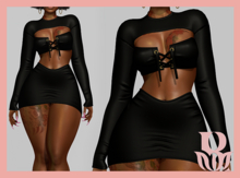 Rosary. Penny . Set Black