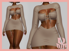 Rosary. Penny . Set Tan
