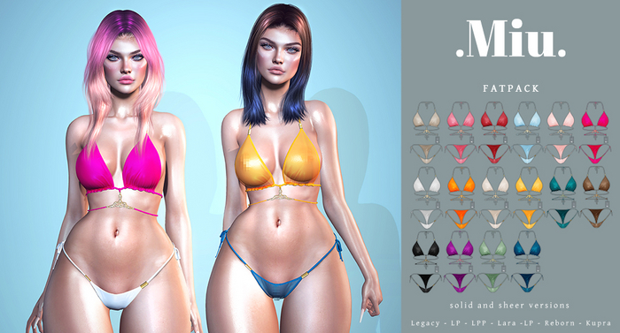 Miu - India bikini FATPACK