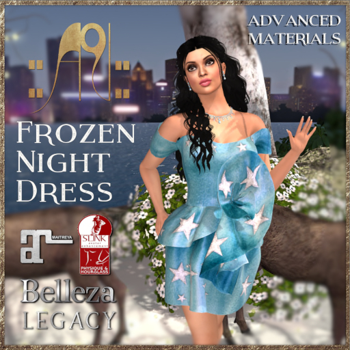 ::AU:: FROZEN NIGHT DRESS  