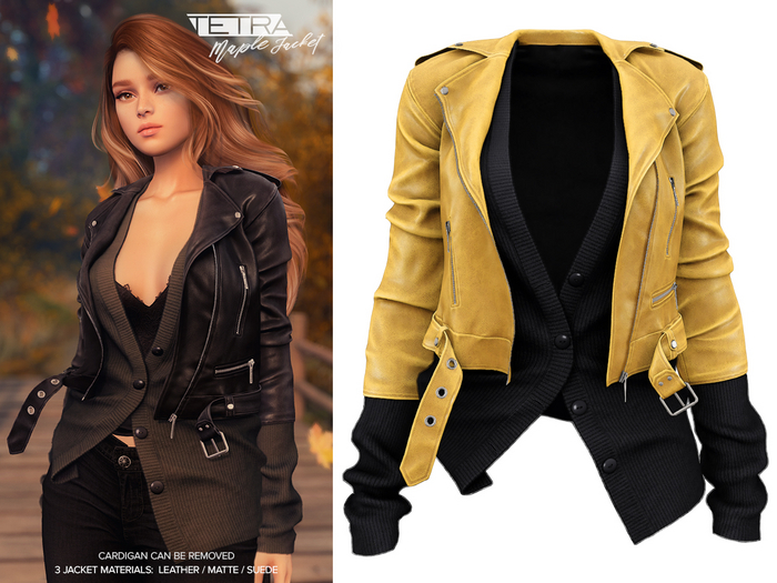 TETRA - Maple Jacket & Cardigan (Lemon)