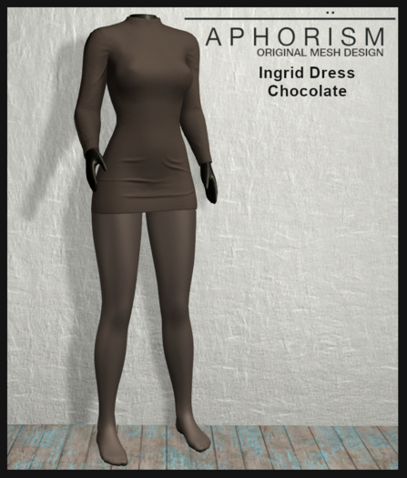 !APHORISM! - Ingrid Dress Chocolate