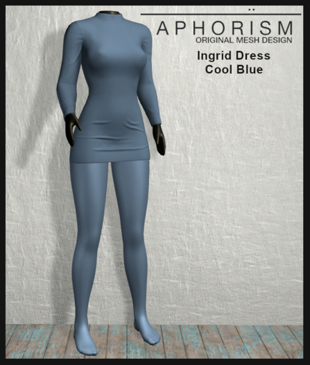 !APHORISM! - Ingrid Dress Cool Blue