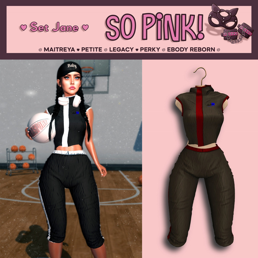 *So Pink!*  Set JANE chocolate