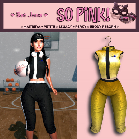 So Pink! - Set JANE gold