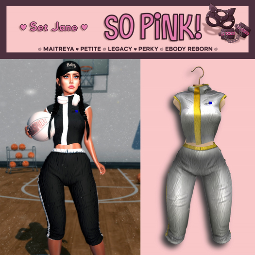 So Pink! - Set JANE silver