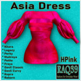[R39] Asia Dress-HPink