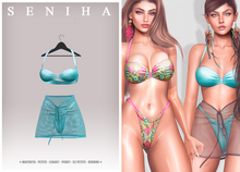 Seniha. Arian Set // Teal