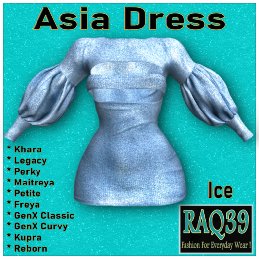 [R39] Asia Dress-Ice