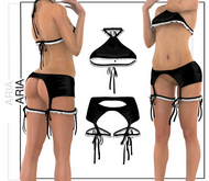Black White Lingerie Outfit Legacy Perky