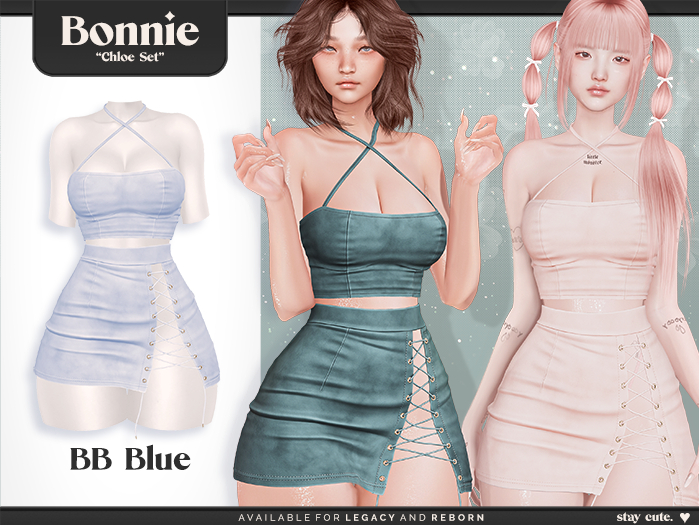 Bonnie - Chloe Set BB Blue (Add Me)