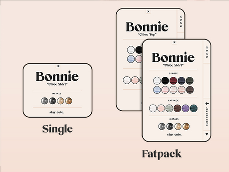 Second Life Marketplace - Bonnie - Chloe Set Army (Add Me)