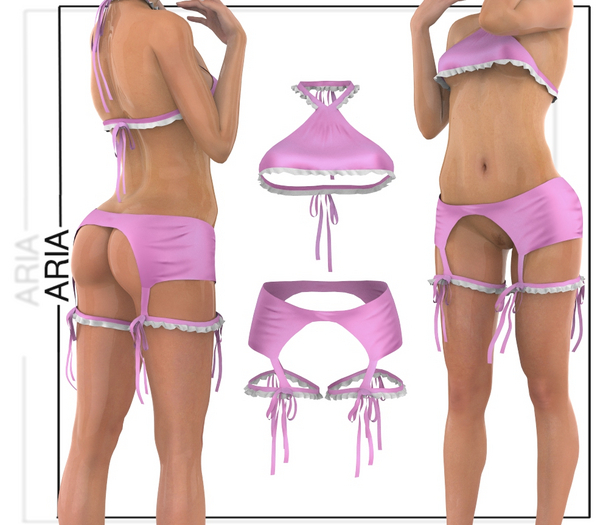 Pink Lingerie Outfit Maitreya Petite