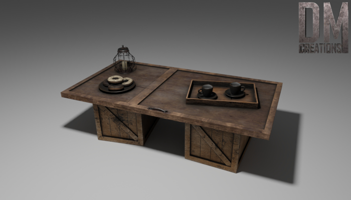 Dokuohtei Table Full Perm Mesh