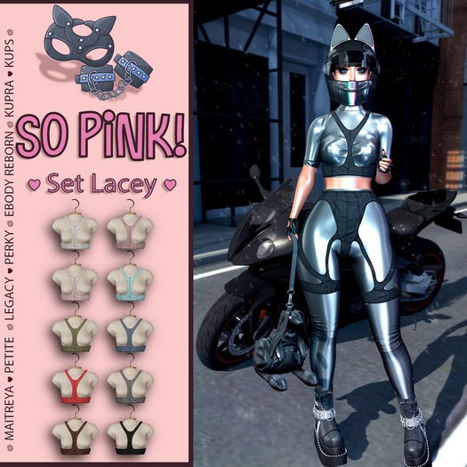*So Pink!* - Set Lacey top2 Fatpack