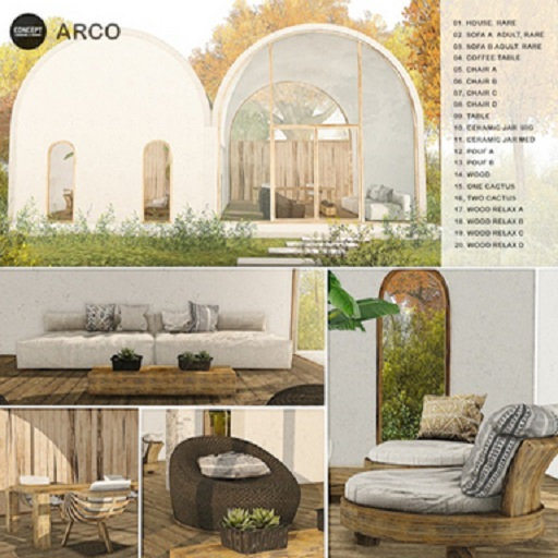 01. CONCEPT} ARCO HOUSE. RARE