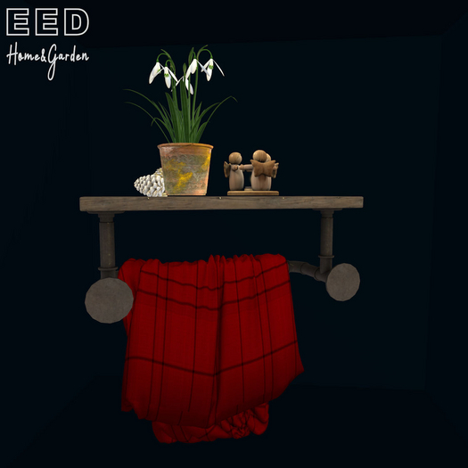 EED's SHELF w SNOWDROP DECO resizer c 1