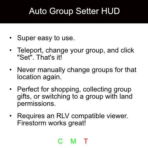 Auto Group Setter