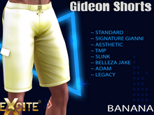 Excite Gideon Shorts Banana