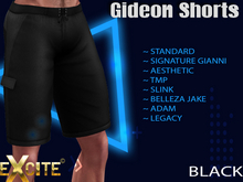 Excite Gideon Shorts Black