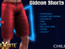 Excite Gideon Shorts Chili