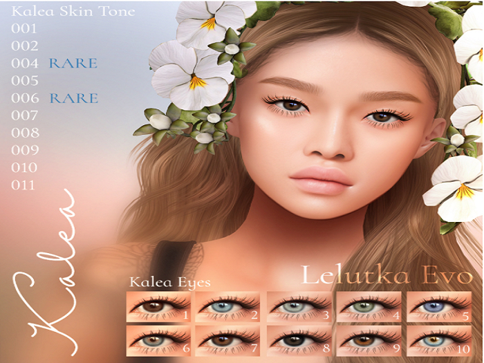 Glam Affair - Lelutka Skin - Kalea 009