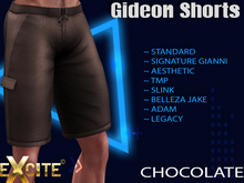 Excite Gideon Shorts Chocolate