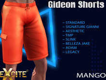 Excite Gideon Shorts Mango