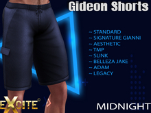 Excite Gideon Shorts Midnight