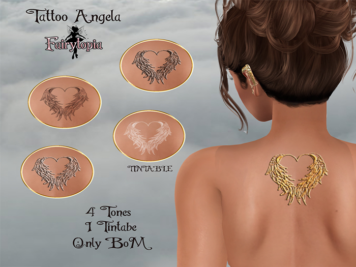**FAIRYTOPIA** TATTOO ANGELA