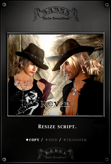 ***BABEL***Kevin ResizeHair Onyx