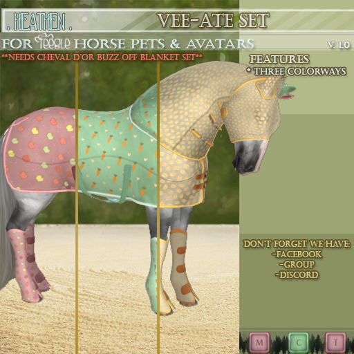 [. HEATHEN .] Buzz Off Blanket Texture -Vee-Ate-{REZ}