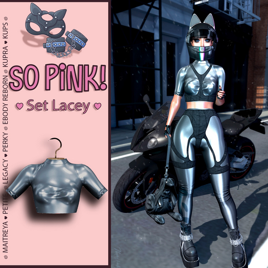 *So Pink!* - Set Lacey top1 blue