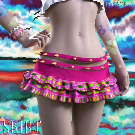 Dance Spiked Skirt Legacy