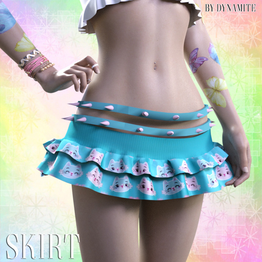 Kitty Spiked Skirt Legacy