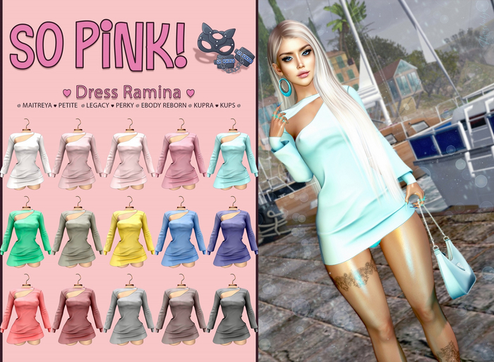 *So Pink!* - Dress Ramina FULLPACK