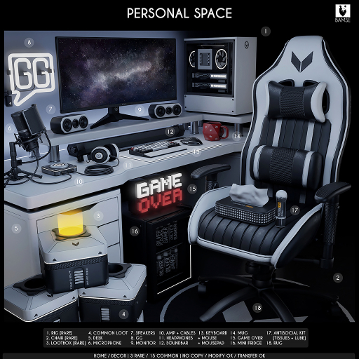 8. BAMSE : Personal Space - GG