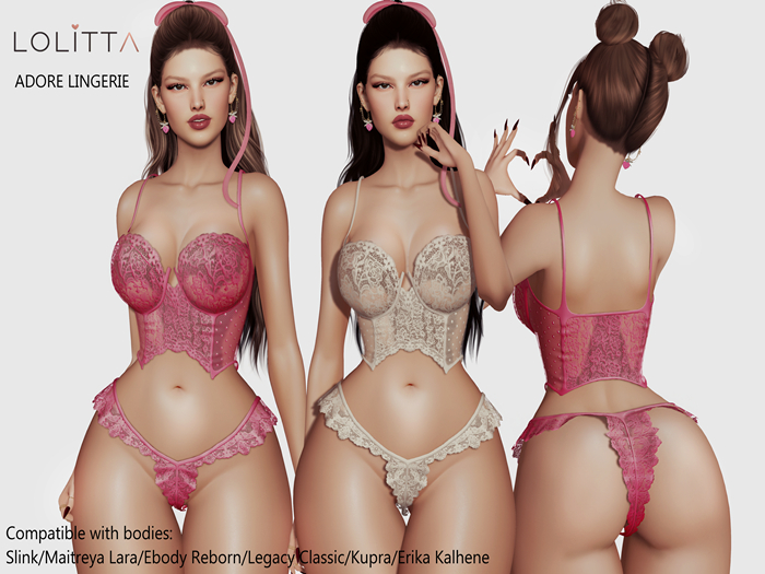 .:LOLITTA:. Adore Lingerie (Pink)