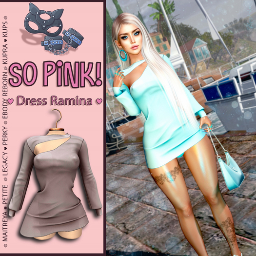 *So Pink!* - Dress Ramina chocolate