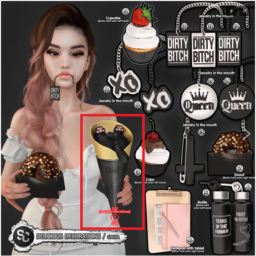 1. [ SpotCat ] Delicious decorations - Cat RARE