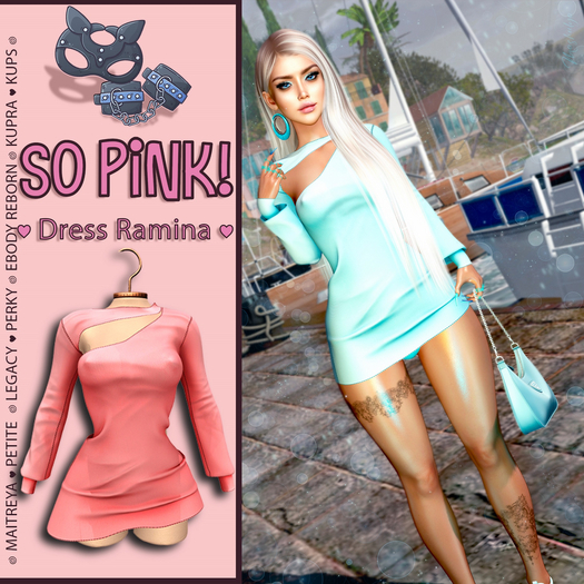 *So Pink!* - Dress Ramina red